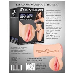 Zero Tolerance Lisa Ann Movie Download w/Realistic Vagina Stroker