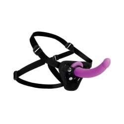 Strap U Navigator Silicone G Spot Dildo w/Harness