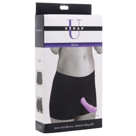 Strap U Mod Strap On Style Harness w/Built in O Ring - M/L