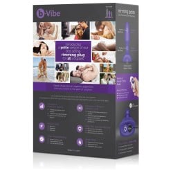 b-Vibe Petite Rimming Plug - Purple