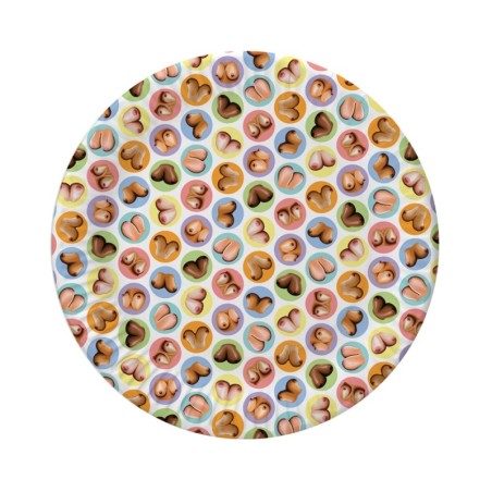 Mini-Boob Plates - Pack of 8