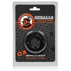 Oxballs Atomic Jock Sprocket Cockring - Black