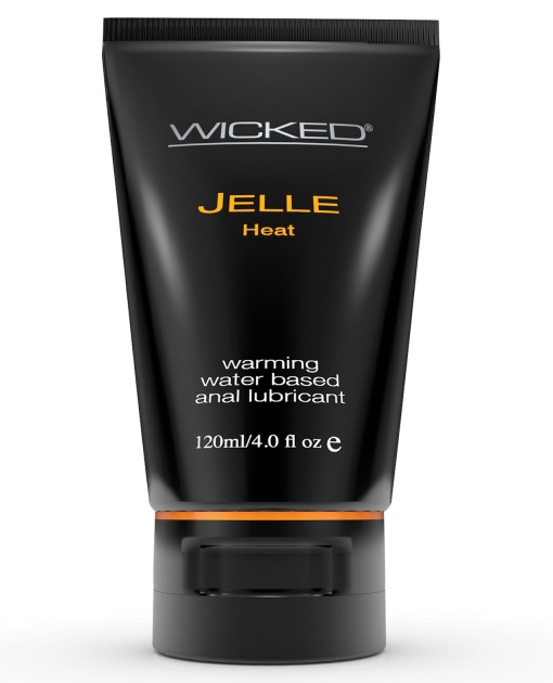 Wicked Sensual Care Jelle Warming Waterbased Anal Gel Lubricant - 4 oz