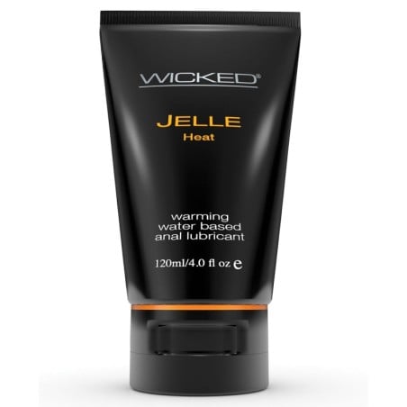 Wicked Sensual Care Jelle Warming Waterbased Anal Gel Lubricant - 4 oz