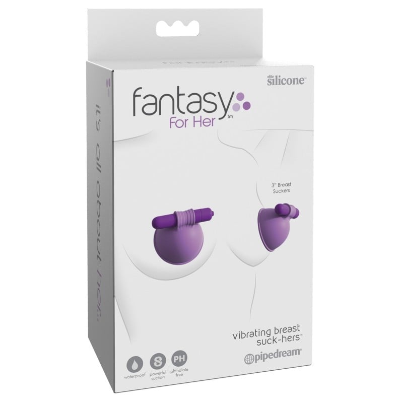 Fantasy For Her Vibrating Breast Suck-Hers Fantasy For Her Vibrating Breast Suck-Hers