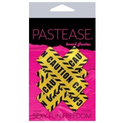 Pastease Caution Cross - Black/Yellow O/S