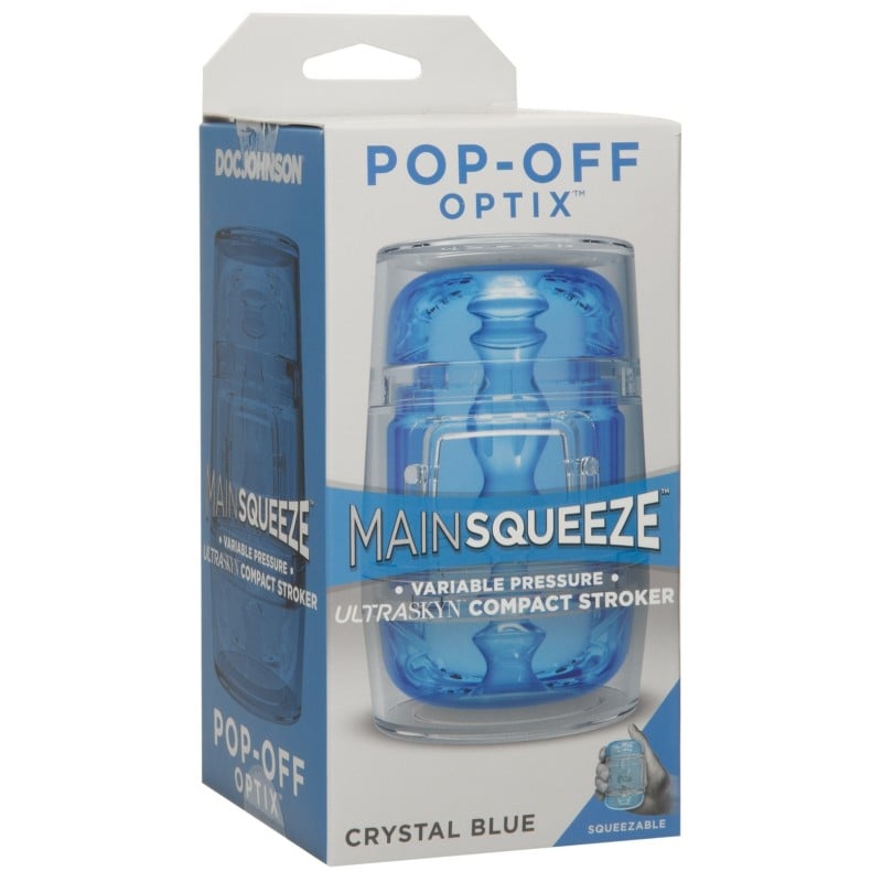 Main Squeeze Pop Off Optix - Crystal Blue Main Squeeze Pop Off Optix - Crystal Blue