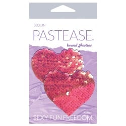 Pastease Color Changing Flip Sequins Heart - Pink O/S