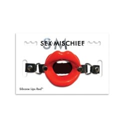 Sex & Mischief Silicone Lips - Red