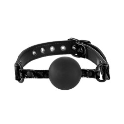 Sinful Soft Silicone Gag - Black