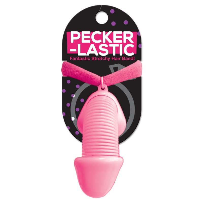 Pecker Lastic Hair Tie - Pink Pecker Lastic Hair Tie - Pink
