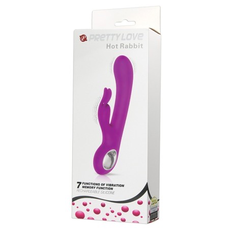 Pretty Love Hot Rabbit - 7 Function Fuchsia