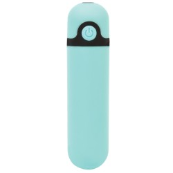 Simple & True Rechargeable Vibrating Bullet - Teal