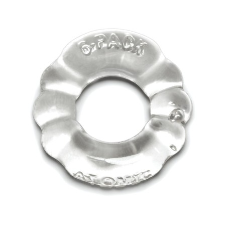 Oxballs Atomic Jock 6-Pack Cockring - Clear