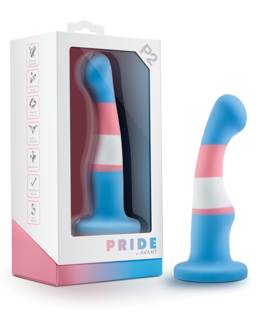 Blush Avant Pride 2 Silicone Plug - True Blue