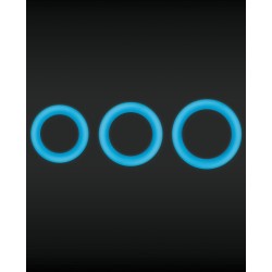 Firefly Halo Small Cockring - Blue