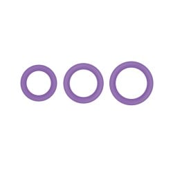 Firefly Halo Medium Cockring - Purple