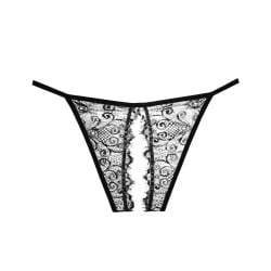 Adore Lace Enchanted Belle Panty Black O/S