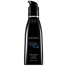 Wicked Sensual Care Chill Cooling Waterbased Lubricant - 4 oz