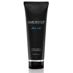 Wicked Sensual Care Jelle Waterbased Anal Lubricant - 8 oz Fragrance Free