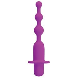 Pretty Love Hermosa Anal Beads Vibrator - 12 Function Fuchsia