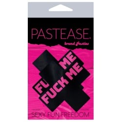 Pastease Fuck Me Plus - Black/Pink O/S