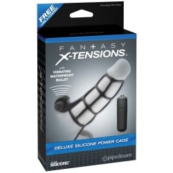 Fantasy Xtensions Deluxe Silicone Power Cage - Black