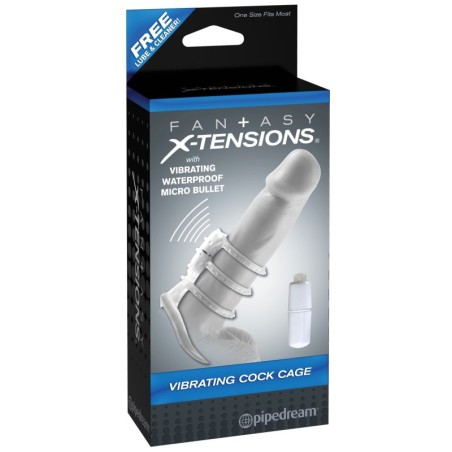 Fantasy Xtensions Vibrating Cock Cage
