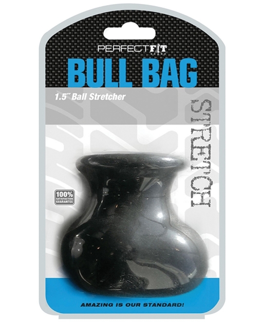 Perfect Fit Bull Bag 1.5" Ball Stretcher - Black