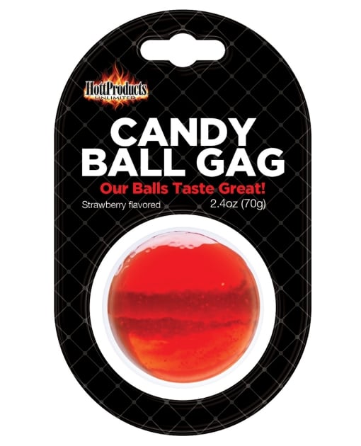 Candy Ball Gag - Strawberry