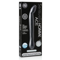 Sensuelle Homme Ace Rechargeable Prostate Massager - Black