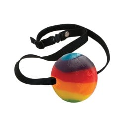 Rainbow Candy Ball Gag - Strawberry