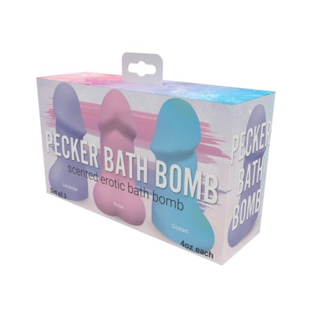 Pecker Bath Bomb - Jasmine Pack of 3