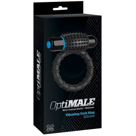 OptiMale Vibrating C Ring - Black