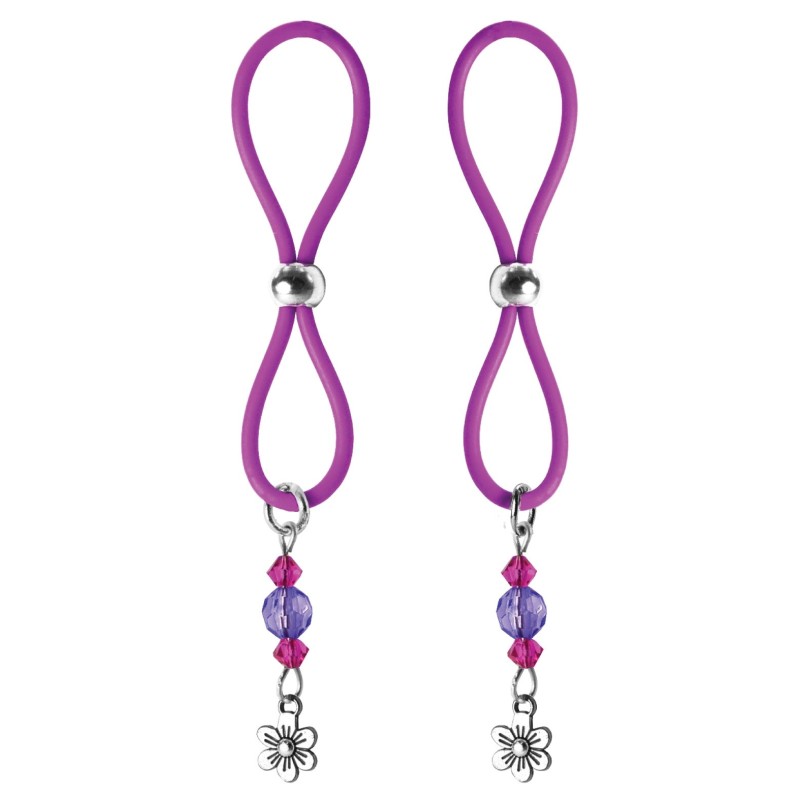 Bijoux de Nip Nipple Halos Flower Charm - Purple Bijoux de Nip Nipple Halos Flower Charm - Purple