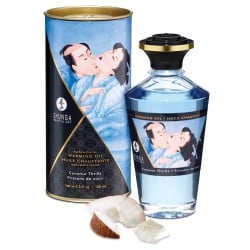 Shunga Warming Oil Coconut Thrills - 3.5 oz.