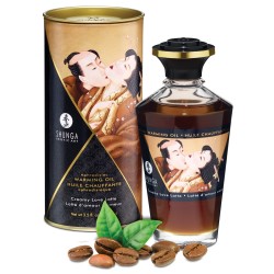 Shunga Warming Oil Creamy Love Latte - 3.5 oz.