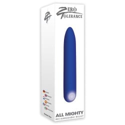 Zero Tolerance All Mighty Rechargeable Bullet - Blue