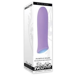 Evolved Purple Haze Recharheable Bullet - Purple