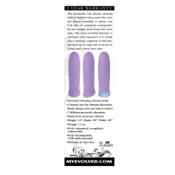 Evolved Purple Haze Recharheable Bullet - Purple