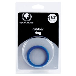 Rubber Cock Ring - 1.5" Blue