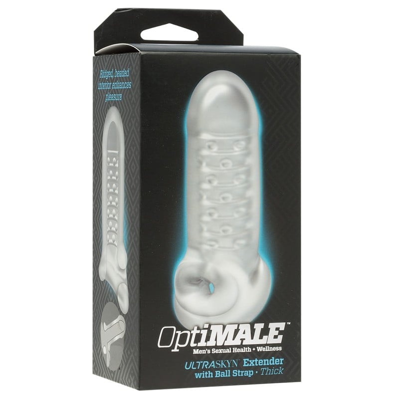 OptiMale Extender w/Ball Strap Thick - Frost OptiMale Extender w/Ball Strap Thick - Frost