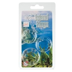 Silicone Island Rings - Clear