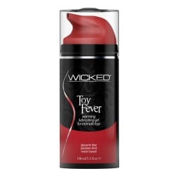 Wicked Sensual Care Toy Fever Waterbased Warming Lubricant - 3.3 oz
