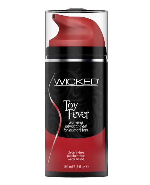Wicked Sensual Care Toy Fever Waterbased Warming Lubricant - 3.3 oz