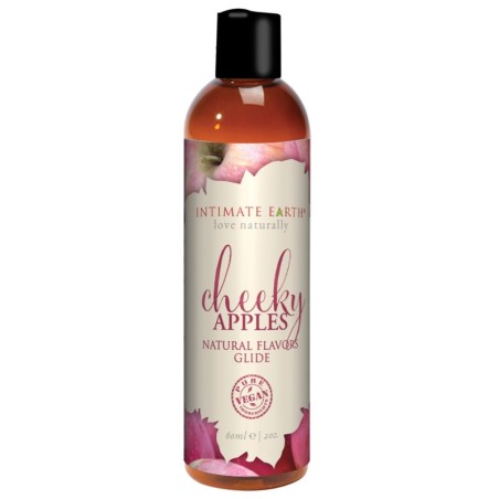 Intimate Earth Natural Flavors Glide - 60 ml Cheeky Apples