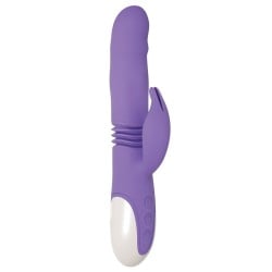 Evolved Thick & Thrust Bunny Dual Stim Rechargeable - Purple