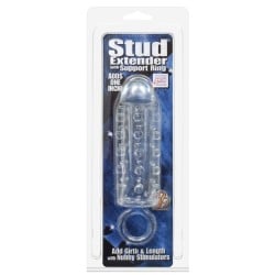 Stud Extender w/Support Ring - Clear