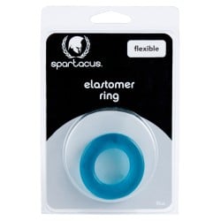 Elastomer Cock Ring - Metro Blue