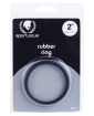 2" Rubber Cock Ring - Black